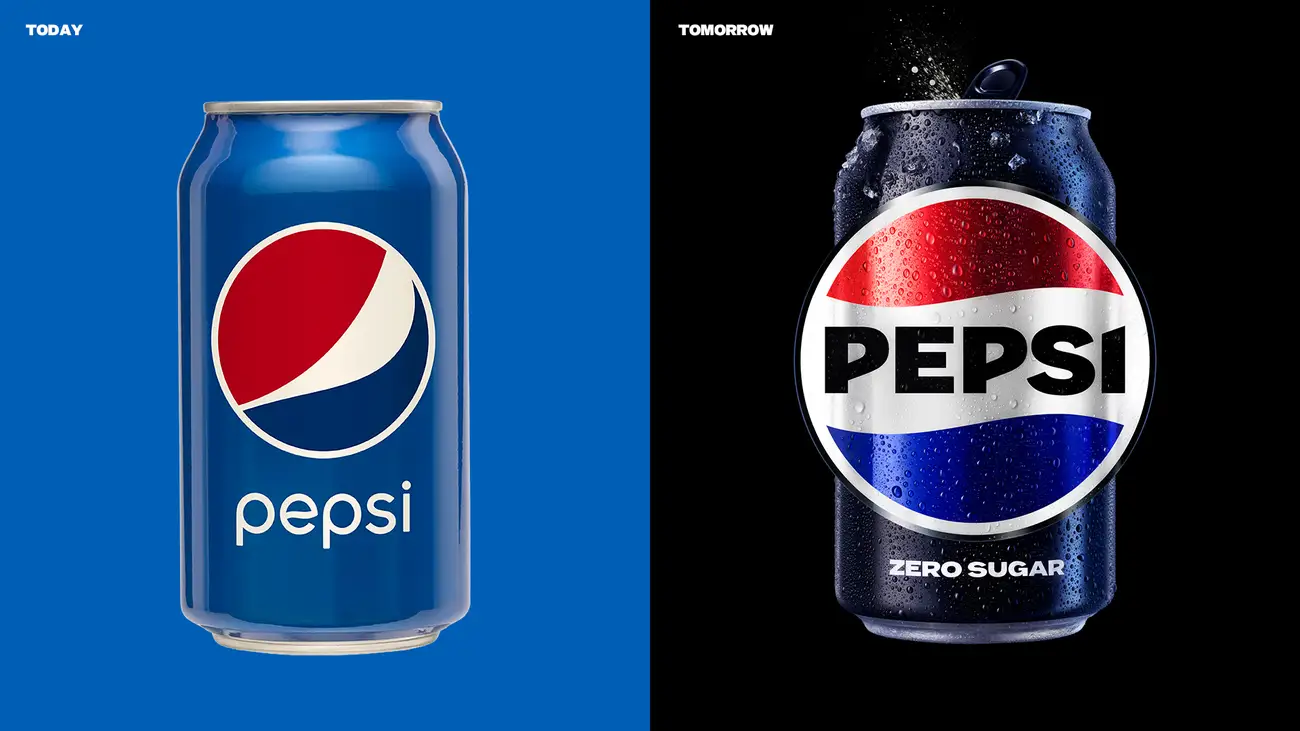 Pepsi's new logo takes inspiration from its '90s design